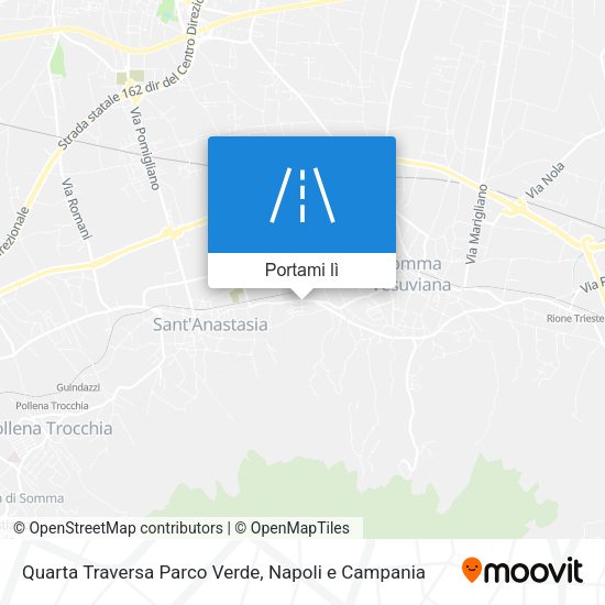 Mappa Quarta Traversa Parco Verde