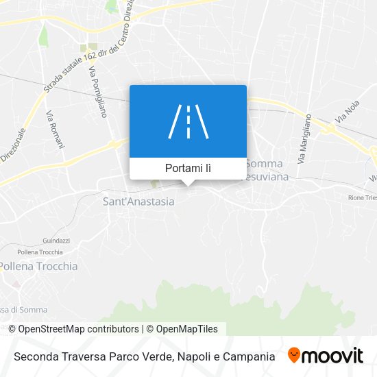 Mappa Seconda Traversa Parco Verde