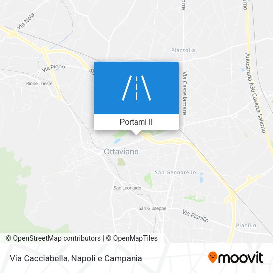 Mappa Via Cacciabella