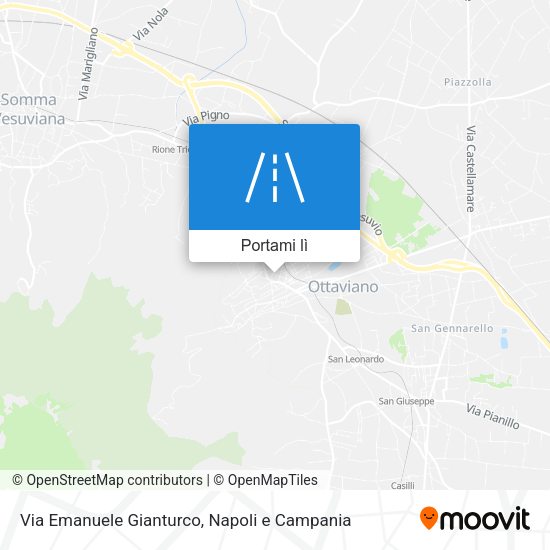 Mappa Via Emanuele Gianturco