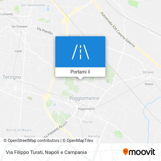 Mappa Via Filippo Turati