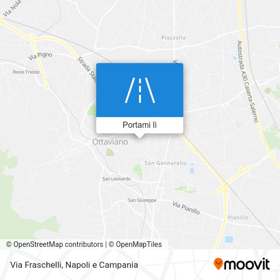 Mappa Via Fraschelli