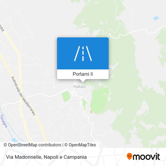 Mappa Via Madonnelle