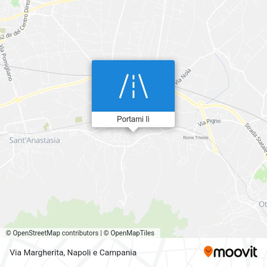 Mappa Via Margherita