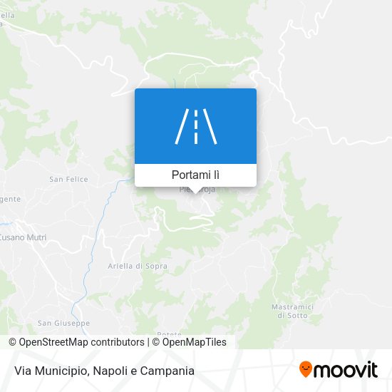 Mappa Via Municipio