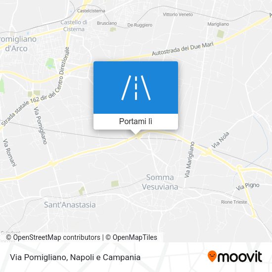 Mappa Via Pomigliano