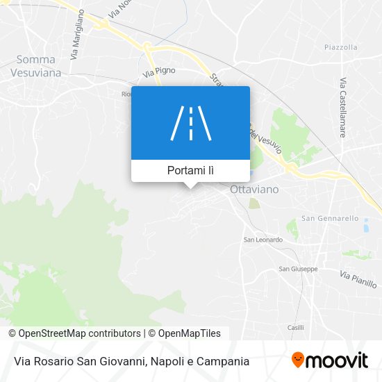 Mappa Via Rosario San Giovanni