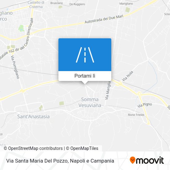Mappa Via Santa Maria Del Pozzo