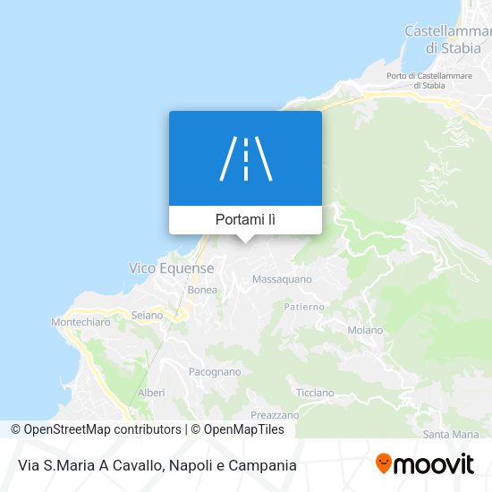 Mappa Via S.Maria A Cavallo