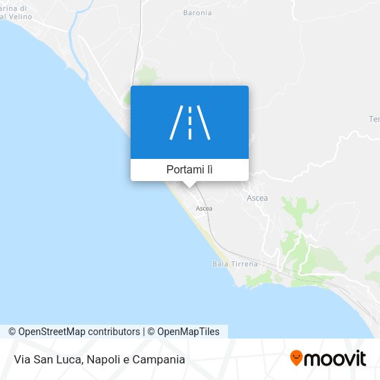 Mappa Via San Luca