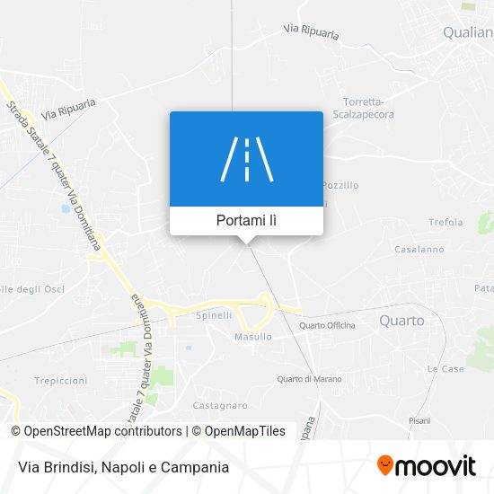 Mappa Via Brindisi