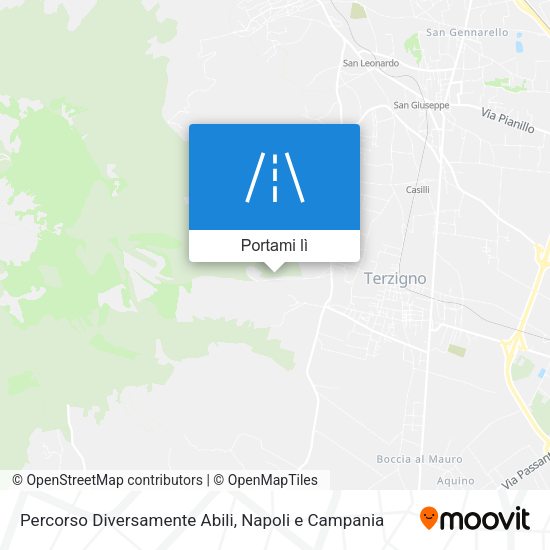 Mappa Percorso Diversamente Abili
