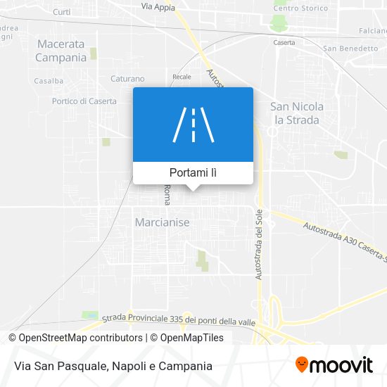 Mappa Via San Pasquale