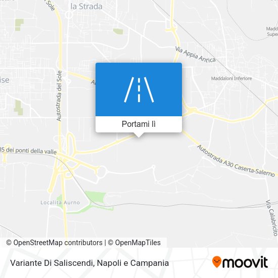 Mappa Variante Di Saliscendi