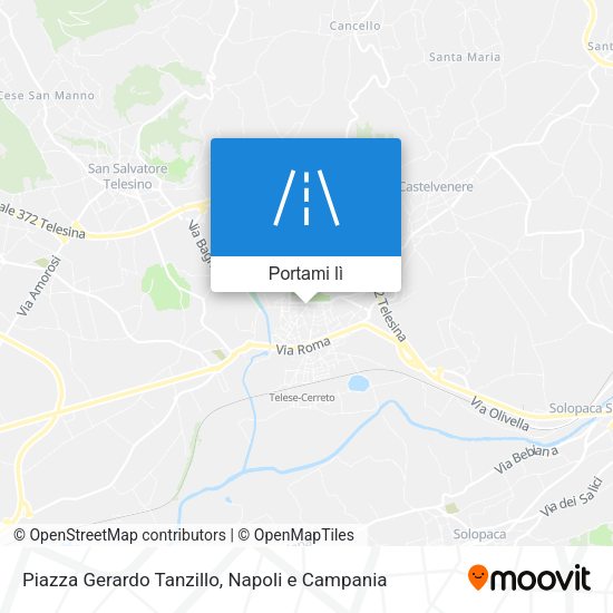 Mappa Piazza Gerardo Tanzillo