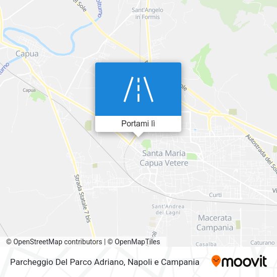 Mappa Parcheggio Del Parco Adriano