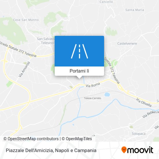 Mappa Piazzale Dell'Amicizia
