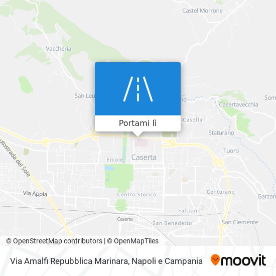 Mappa Via Amalfi Repubblica Marinara