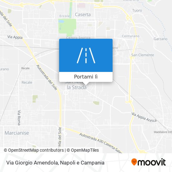 Mappa Via Giorgio Amendola