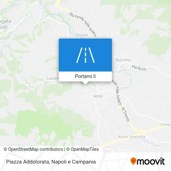 Mappa Piazza Addolorata