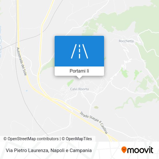 Mappa Via Pietro Laurenza