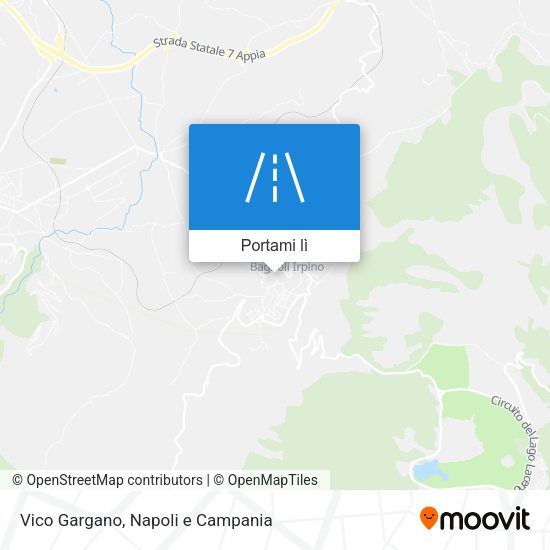 Mappa Vico Gargano