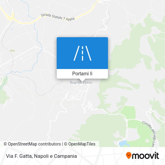 Mappa Via F. Gatta