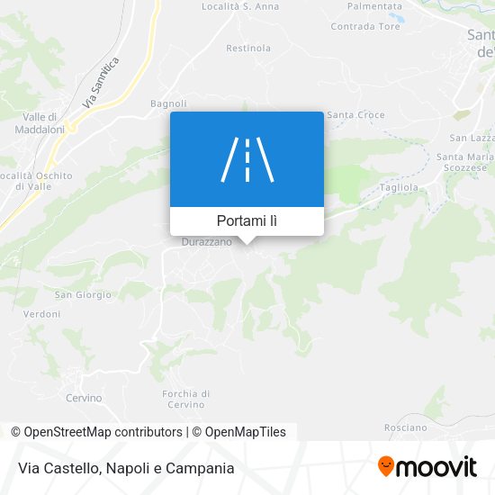 Mappa Via Castello
