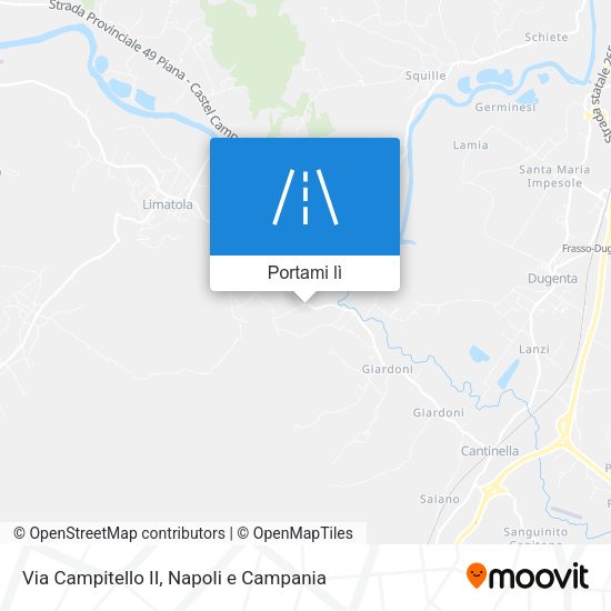 Mappa Via Campitello II