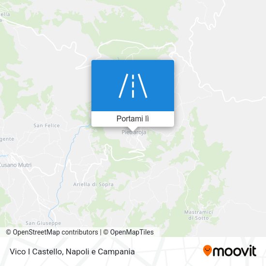 Mappa Vico I Castello