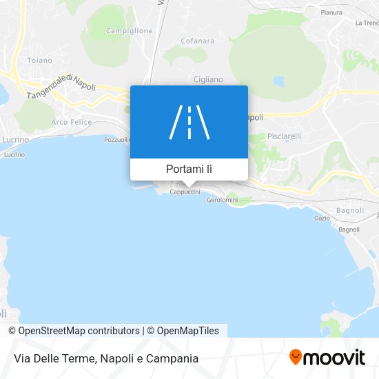 Mappa Via Delle Terme
