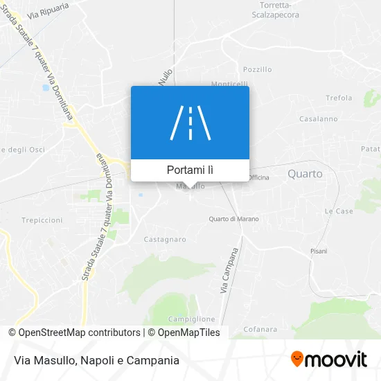 Mappa Via Masullo