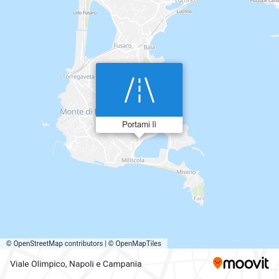 Mappa Viale Olimpico
