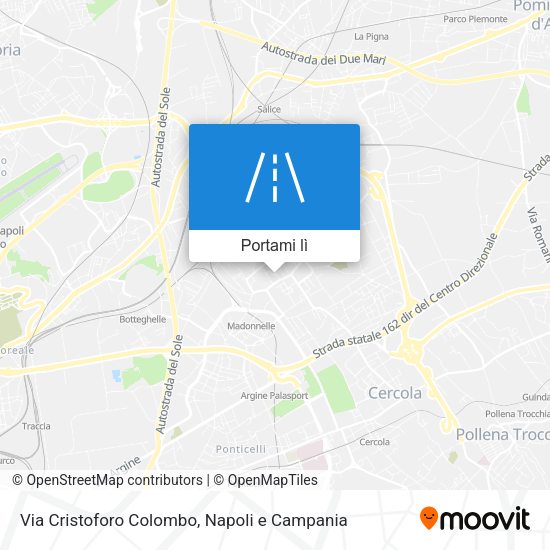 Mappa Via Cristoforo Colombo
