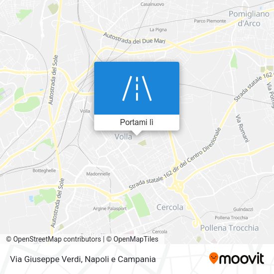 Mappa Via Giuseppe Verdi