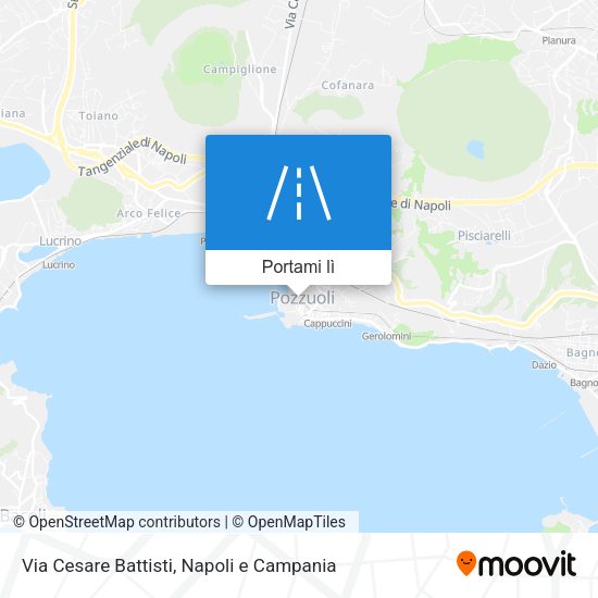 Mappa Via Cesare Battisti