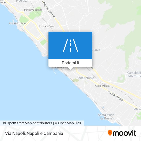 Mappa Via Napoli