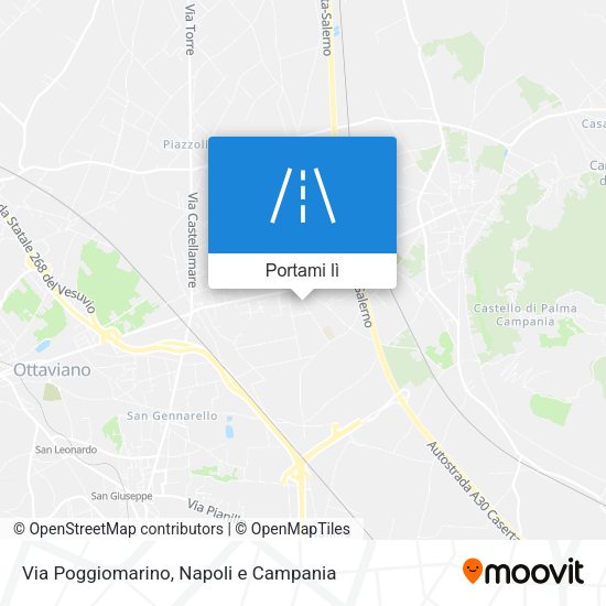 Mappa Via Poggiomarino