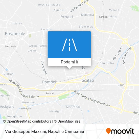 Mappa Via Giuseppe Mazzini