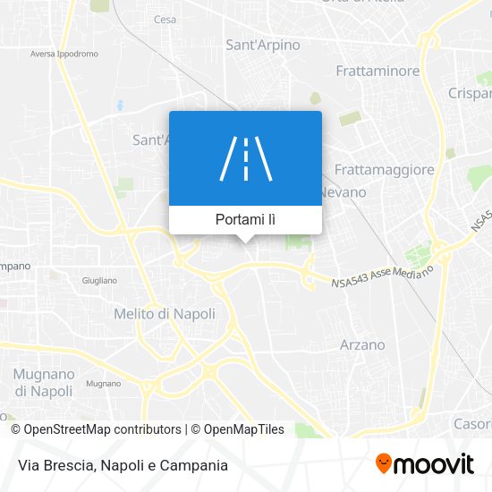 Mappa Via Brescia