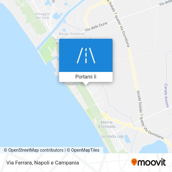 Mappa Via Ferrara