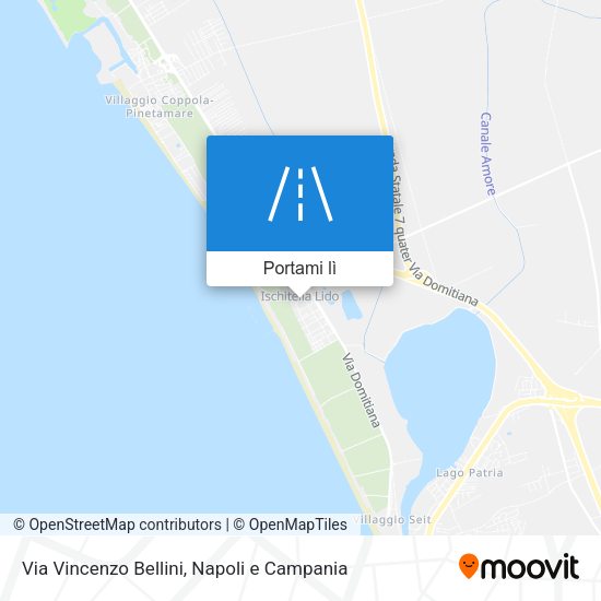 Mappa Via Vincenzo Bellini