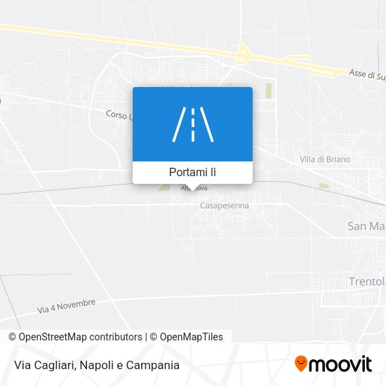 Mappa Via Cagliari