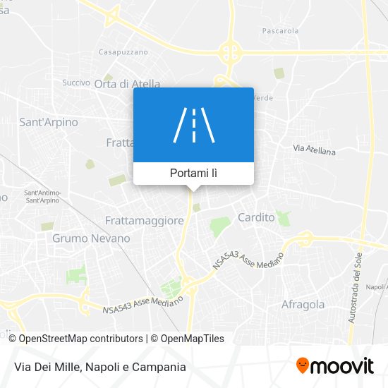 Mappa Via Dei Mille