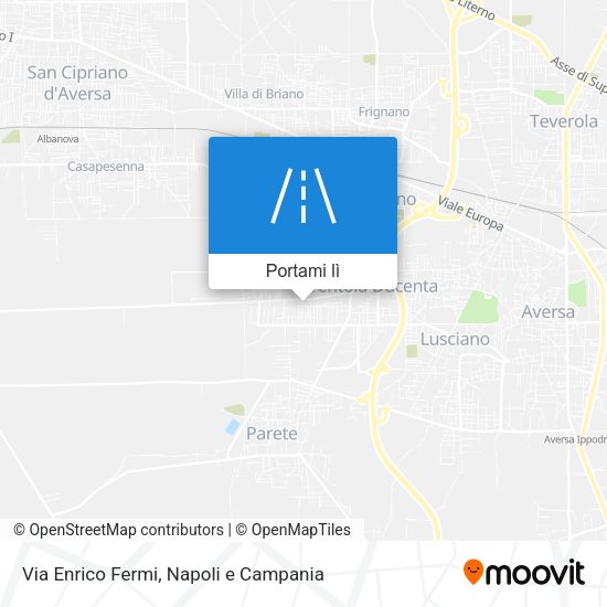 Mappa Via Enrico Fermi
