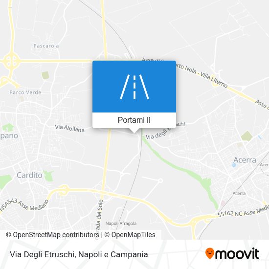 Mappa Via Degli Etruschi