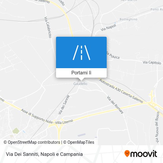 Mappa Via Dei Sanniti
