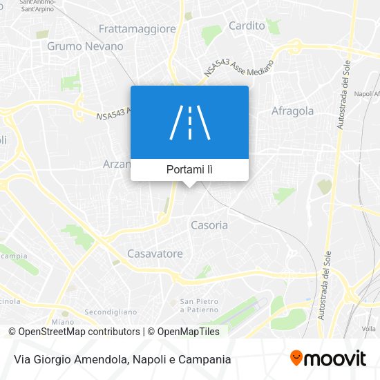 Mappa Via Giorgio Amendola