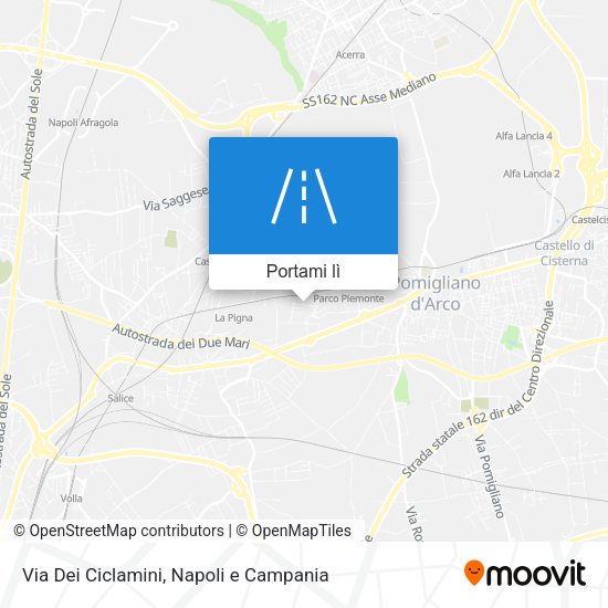 Mappa Via Dei Ciclamini