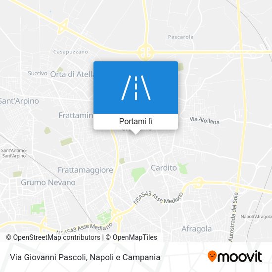 Mappa Via Giovanni Pascoli